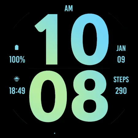 Big Daylight Watch Face screenshot 4