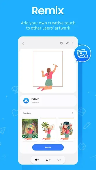 PENUP – Drawing-sharing SNS screenshot 6