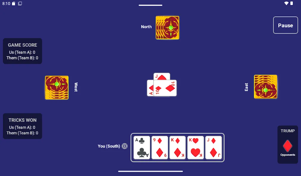 Just Euchre: Offline Card Game screenshot 14