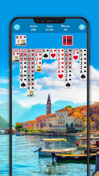 Spider Solitaire: Word Games screenshot 8