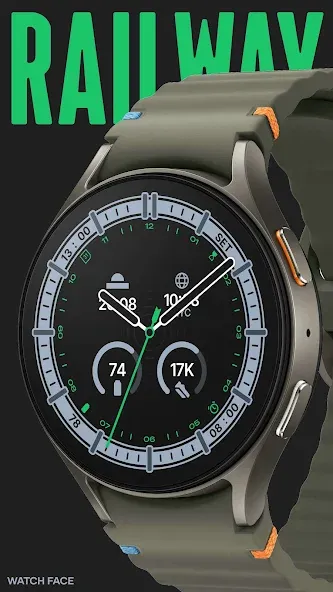 Railway Watch Face screenshot 15