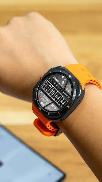 N-SPORT580 Flip Digital Watch screenshot 5