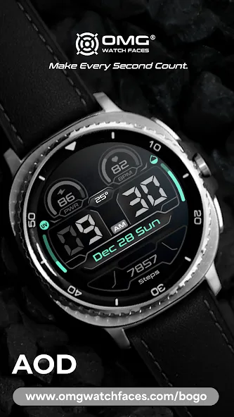 OMG 428 - Digital Watch Face screenshot 5