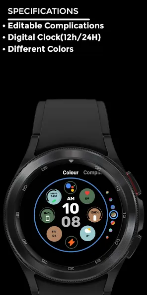 Nighty Digital 31 - watch face screenshot 4