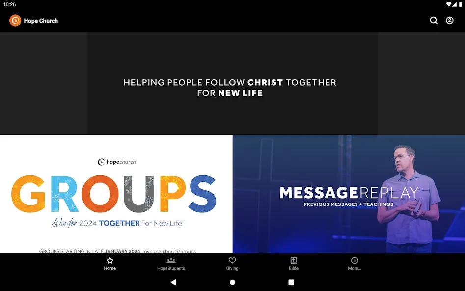Hope Church Springfield screenshot 7