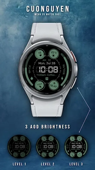 Watch face CNW-41 screenshot 2