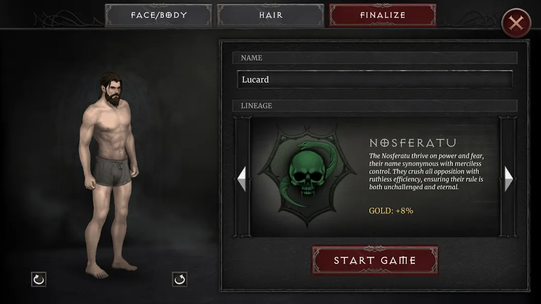 Vampire's Fall 2 RPG screenshot 1