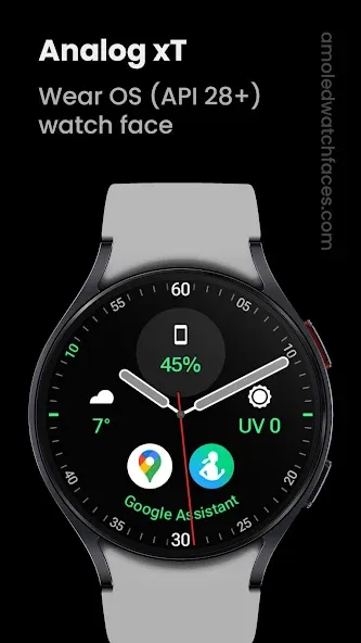 Analog xT: Watch face screenshot 1