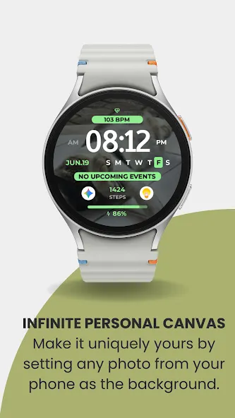 EXD204: Personal Watch Face screenshot 5