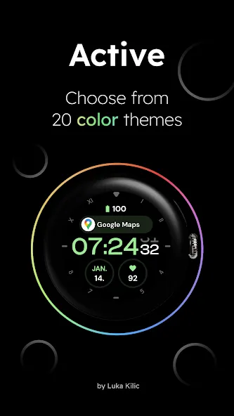 Active - Digital Watch Face screenshot 2