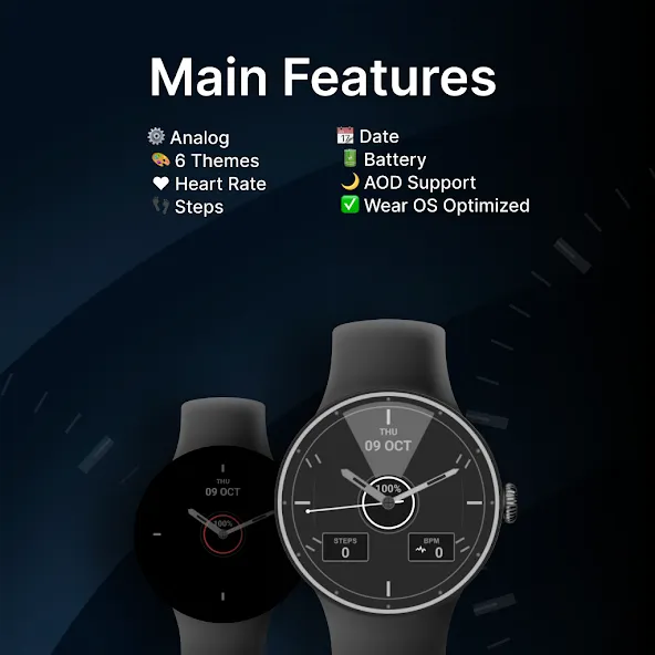 Industrial Metal - watch face screenshot 2