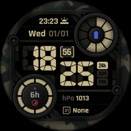 Camo LCD: Watch Face screenshot 11