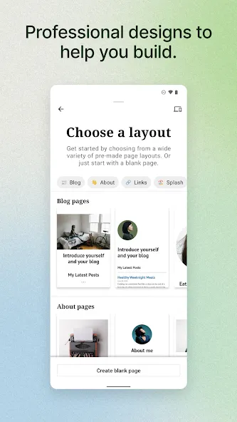 Jetpack, construtor de sites screenshot 6