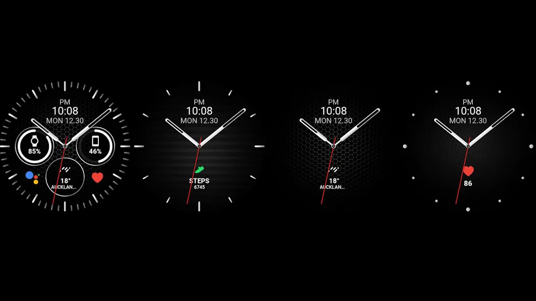 Night ver 60 - watch face screenshot 16