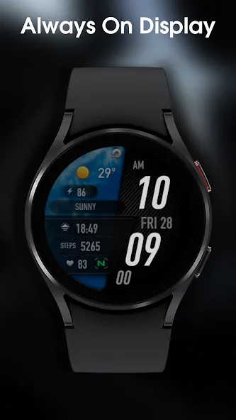 PRADO 23 Weather Watch Face screenshot 6