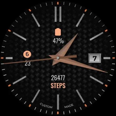 Analog Basic WF Wear OS 5+ screenshot 36