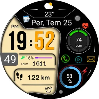 Digital Watchface FSW265 screenshot 13