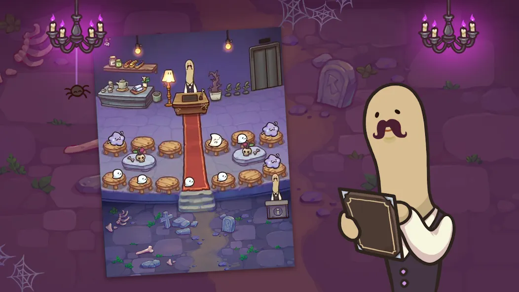 Idle Ghost Hotel - Cozy Games screenshot 7