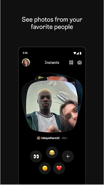 Instants, an Instagram app screenshot 3