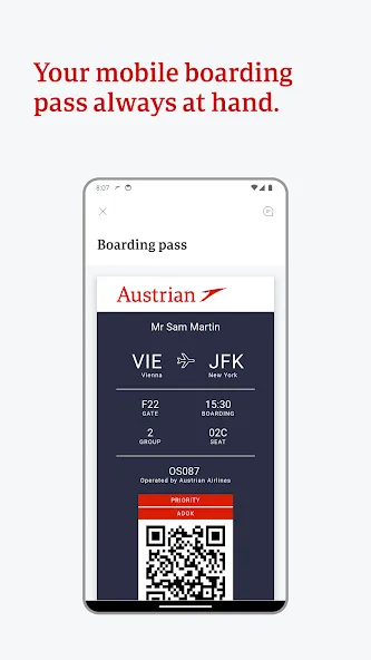 Austrian Airlines screenshot 6