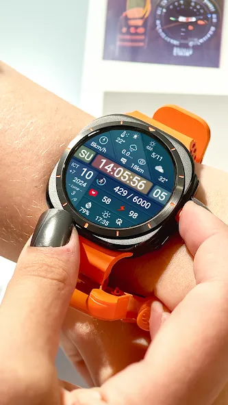 N-SPORT711 MultiNews WatchFace screenshot 6
