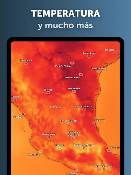 Zoom Earth - Mapa del tiempo screenshot 10