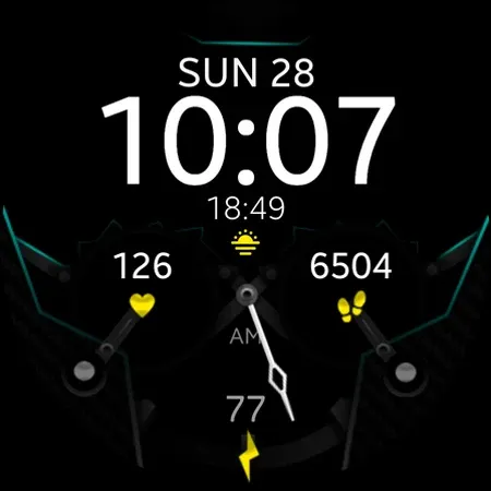 Dream 113 digital watch face screenshot 11
