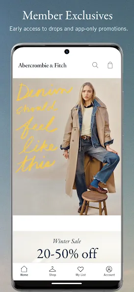 Abercrombie & Fitch screenshot 4
