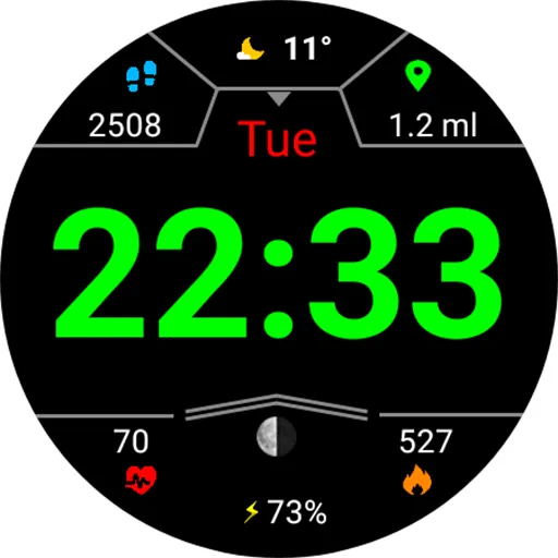 Digital Pinab Watch Face screenshot 17
