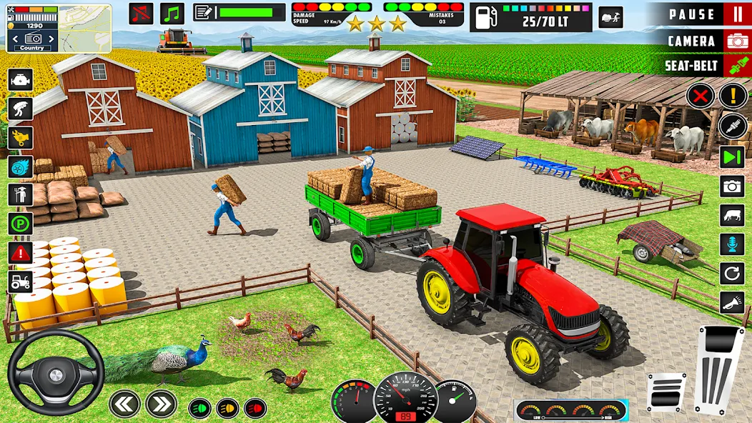 Big Tractor Farming Simulator screenshot 7
