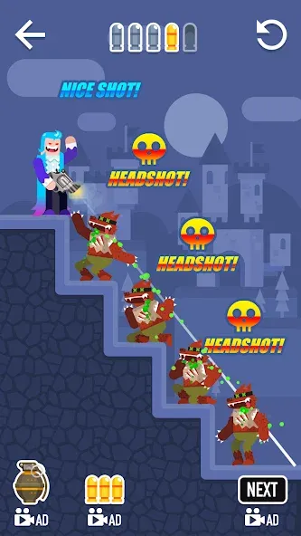 Fire! Mr.Gun - Bullet Shooting screenshot 3