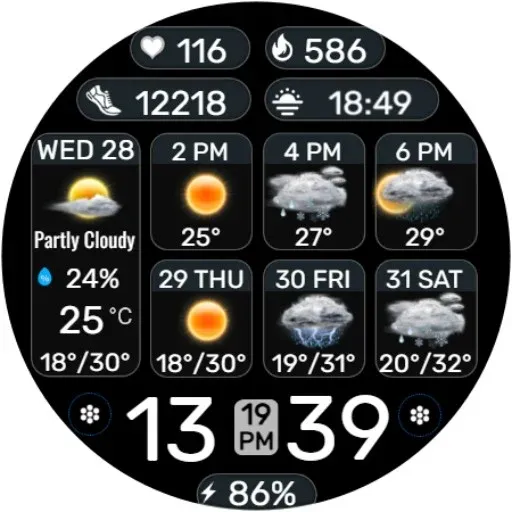 Weather Board 2 Black IW10 screenshot 16