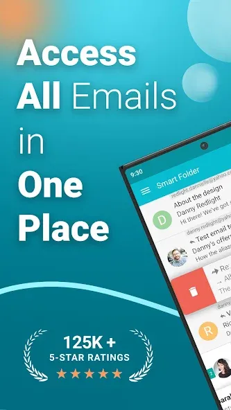 Email Aqua Mail - Fast, Secure screenshot 1