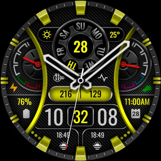 PT43 Hybrid Watch Face screenshot 28