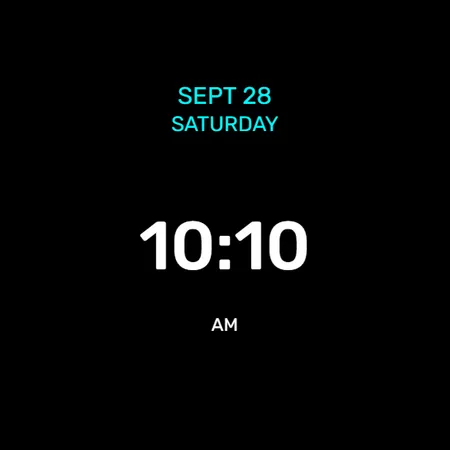 IA117 Digital Watchface screenshot 10