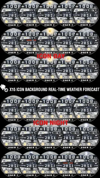 N-SPORT684 FlipDigital Weather screenshot 6