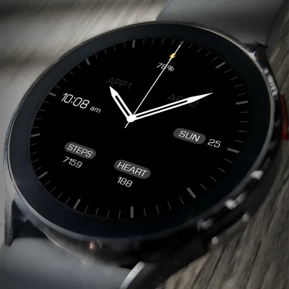 Key068 Analog Watch Face screenshot 1