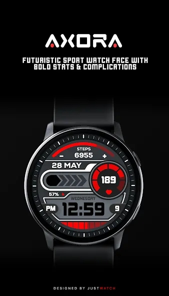 Axora - Watch Face screenshot 1