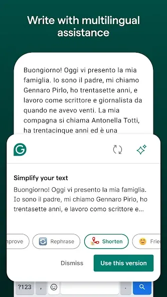Grammarly-AI Writing Assistant screenshot 5
