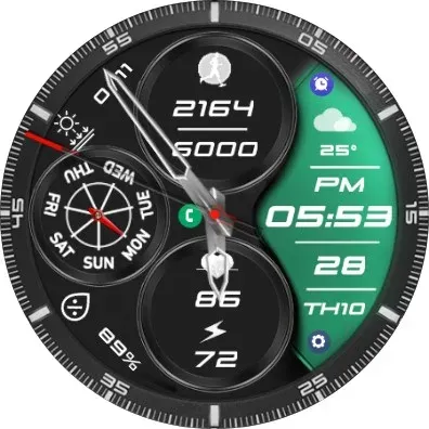 N-SPORT709 AnalogC Watch Face screenshot 16