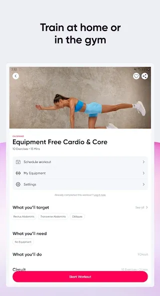 Sweat: Fitness App For Women screenshot 12
