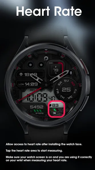 PRADO X101 Hybrid Watch Face screenshot 5