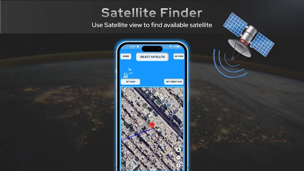 Satellite Finder Lite(AR View) screenshot 3
