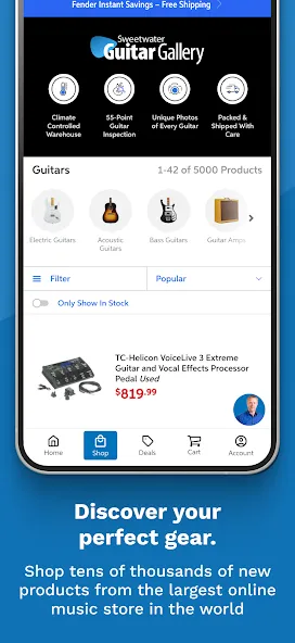 Sweetwater Music & Audio Gear screenshot 4