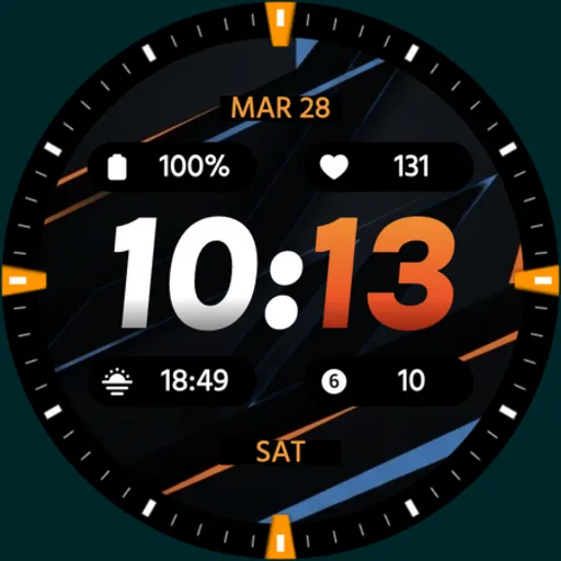 ID008: Sporty Watch Face screenshot 32