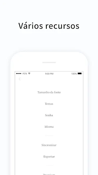 PenCake: notas simples, diário screenshot 7