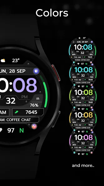 TVV Sport 10 Watch Face screenshot 2