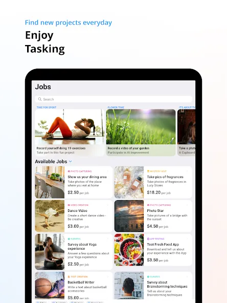 clickworker screenshot 7