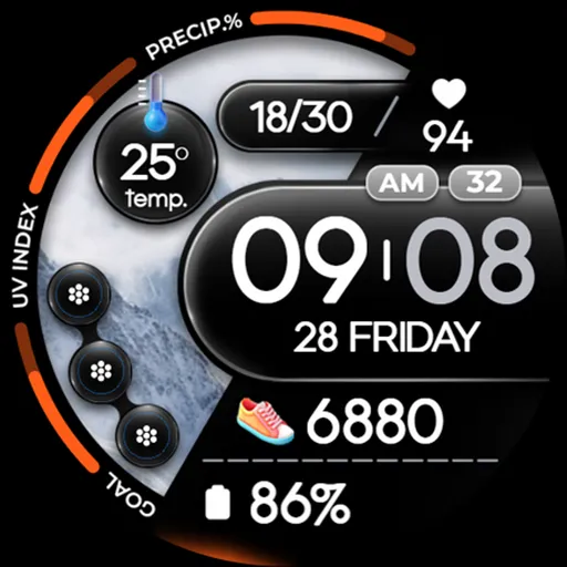 OMG 354 Weather Watch Face screenshot 27
