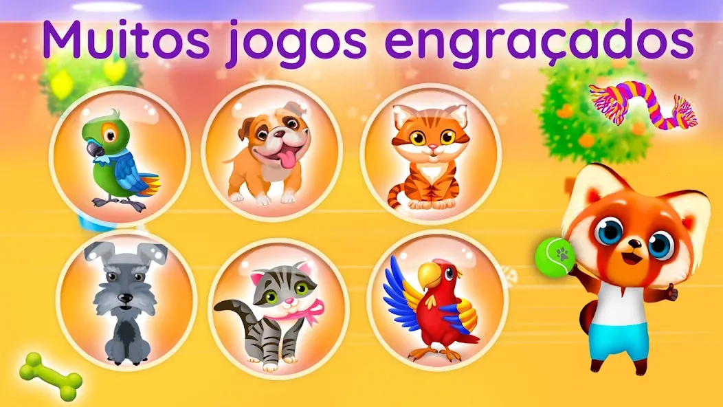 Jogo crianças com Panda Rocky screenshot 20